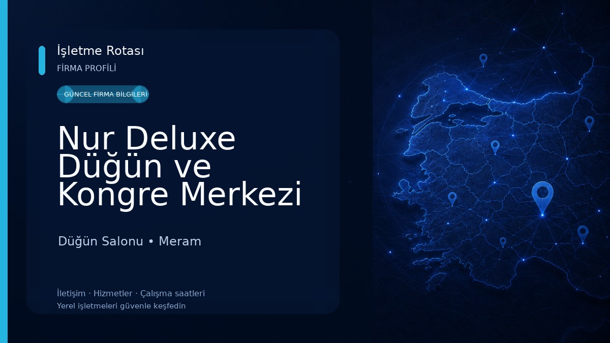 Nur Deluxe Düğün ve Kongre Merkezi 