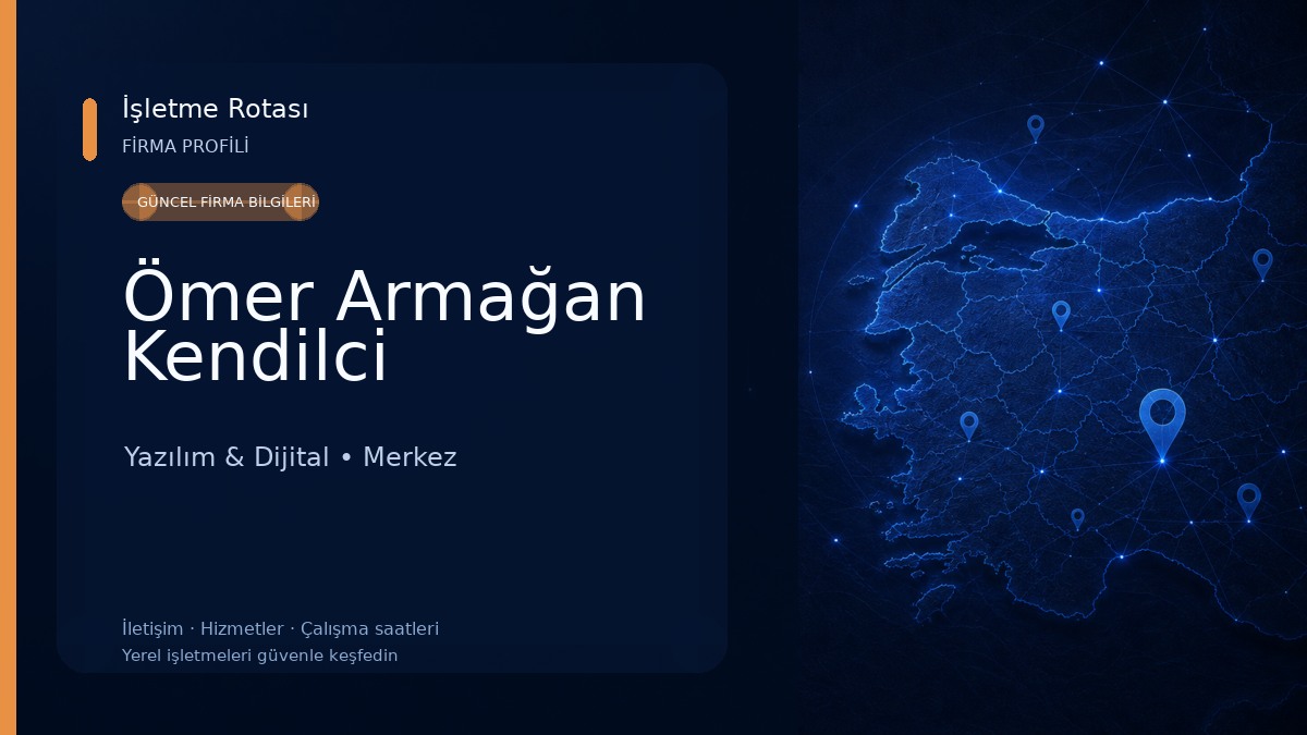 Ömer Armağan Kendilci 