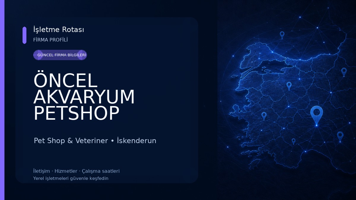 ÖNCEL AKVARYUM PETSHOP