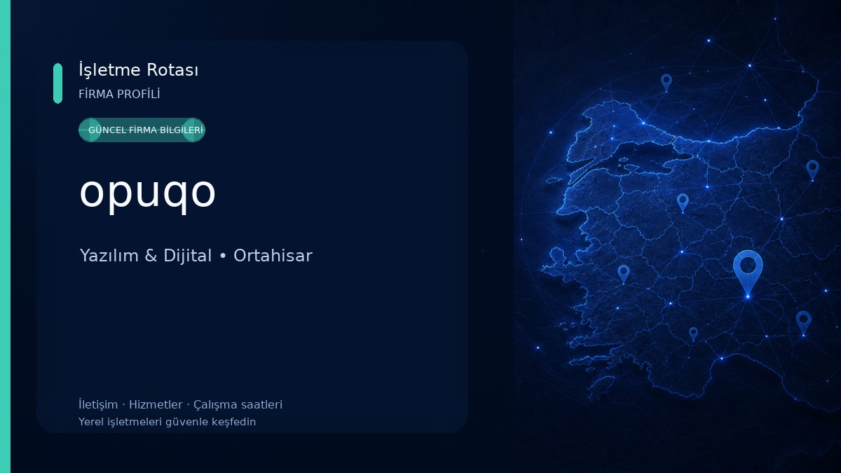 opuqo Yazılım & Dijital