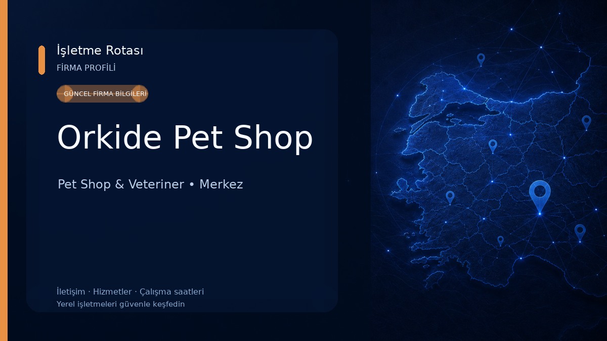 Orkide Pet Shop Pet Shop & Veteriner