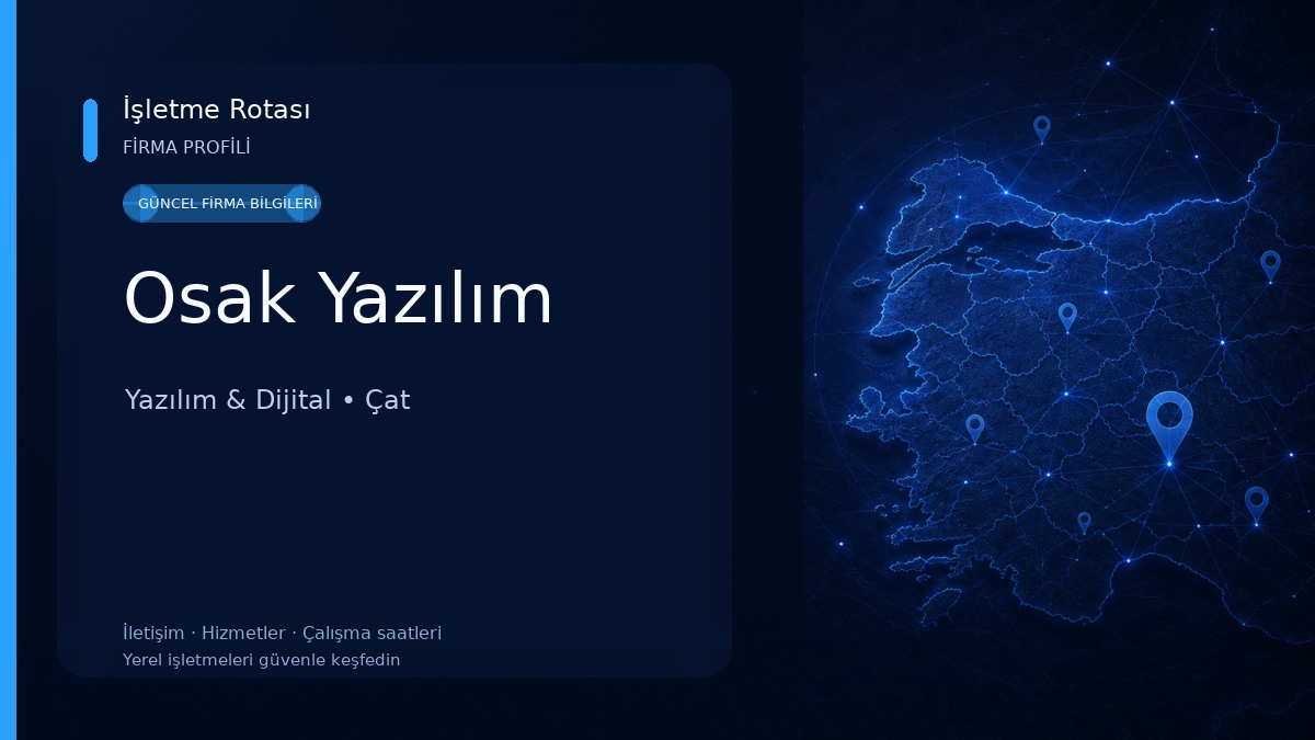 Osak Yazılım Yazılım & Dijital