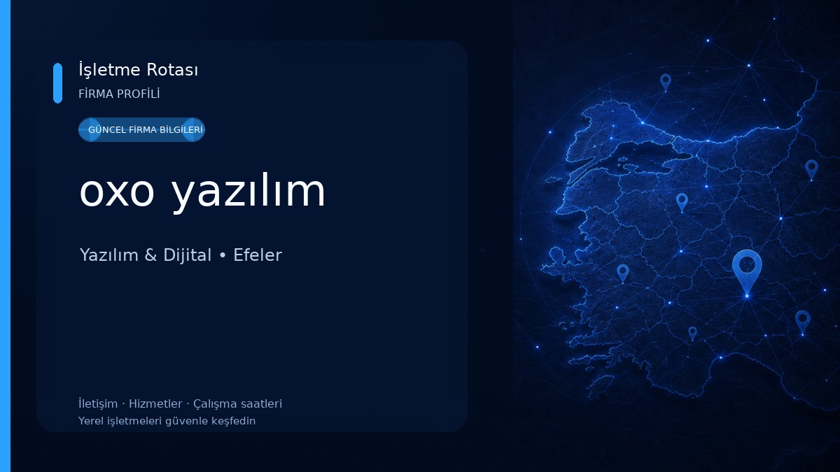 oxo yazılım 
