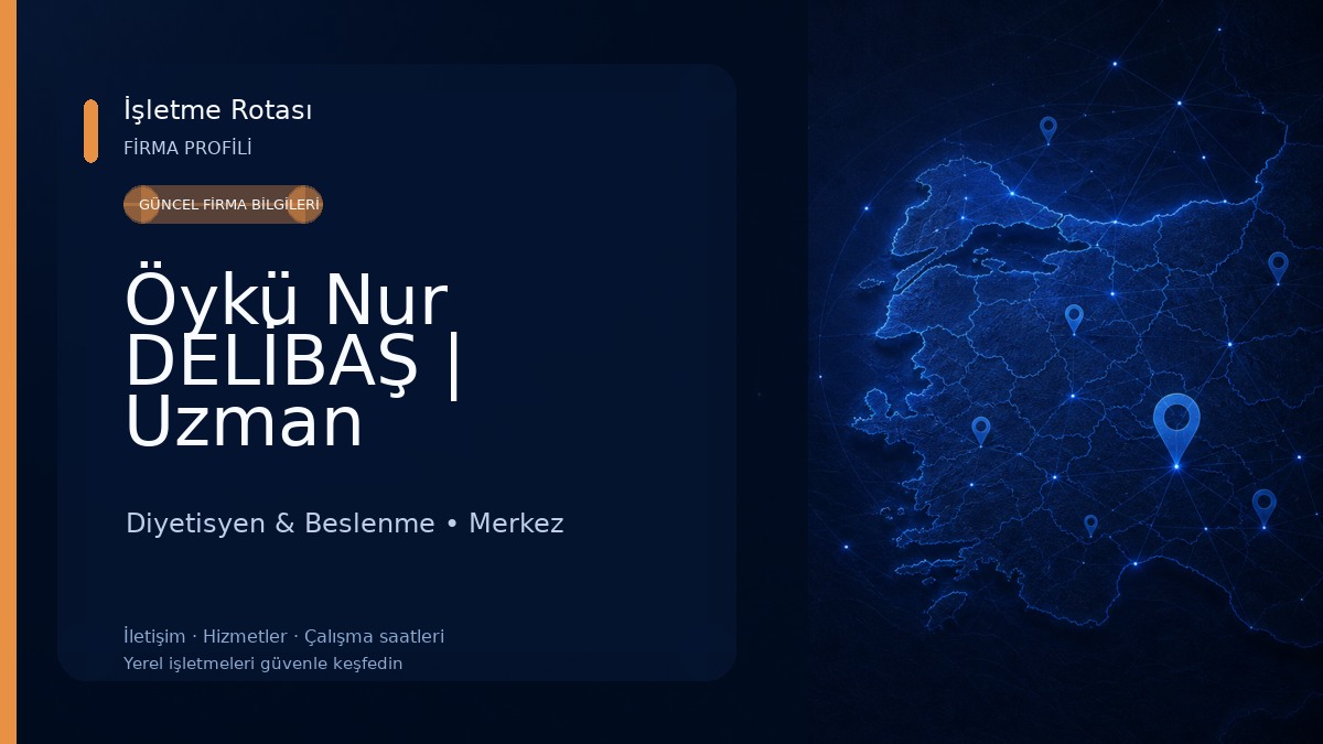 Öykü Nur DELİBAŞ | Uzman Diyetisyen