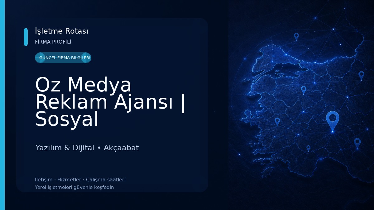 Oz Medya Reklam Ajansı | Sosyal Medya-Web Tasarım-SEO-Yazılım