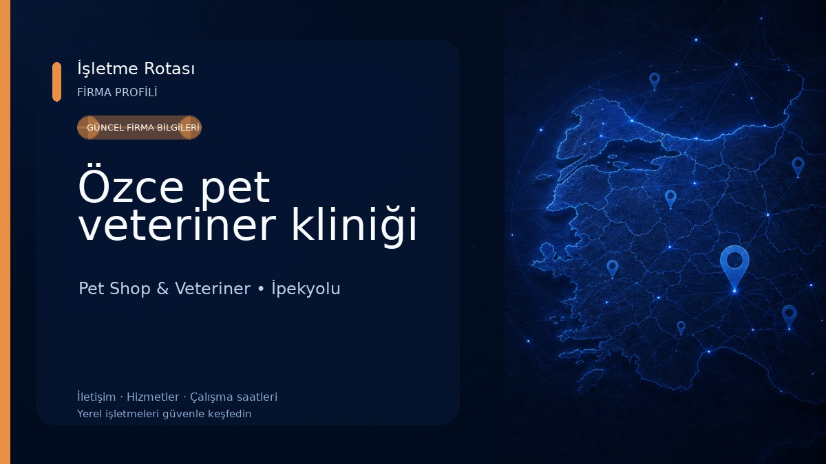 Özce pet veteriner kliniği