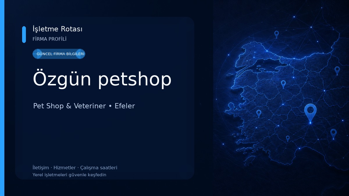 Özgün petshop Pet Shop & Veteriner
