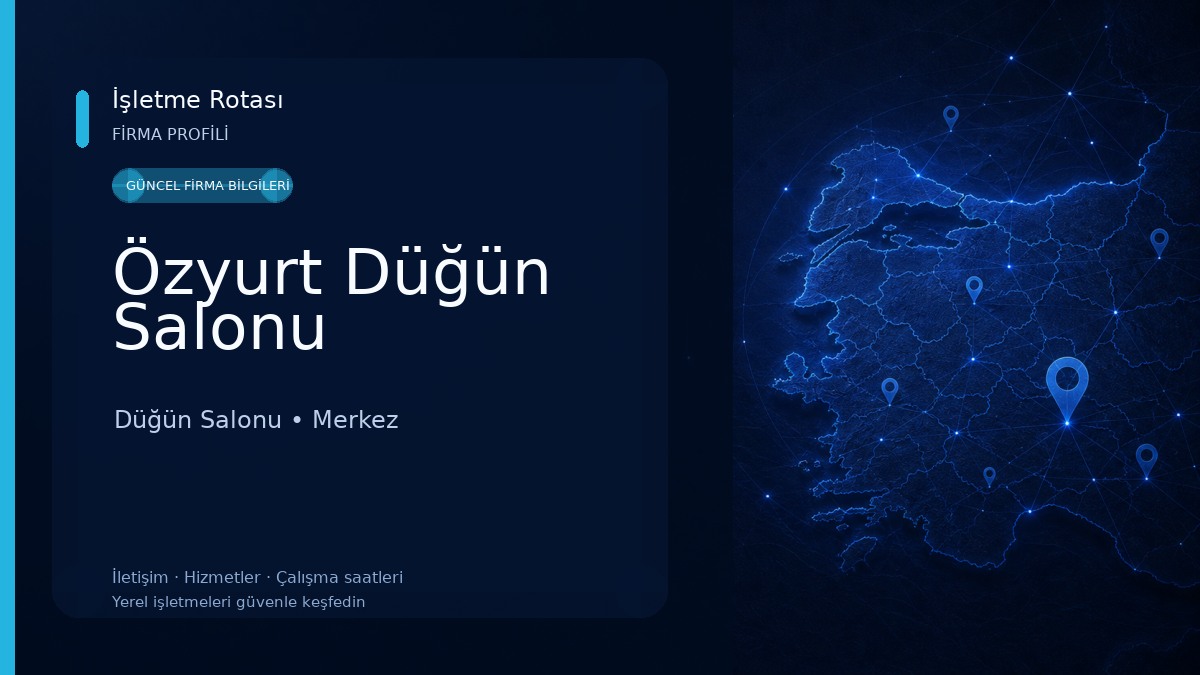 Özyurt Düğün Salonu