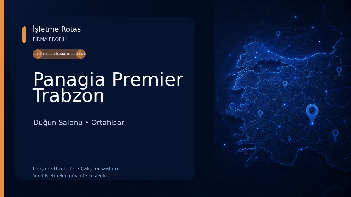 Panagia Premier Trabzon Düğün Salonu