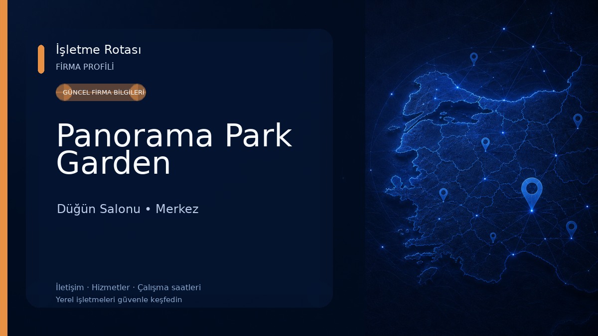 Panorama Park Garden Düğün Salonu
