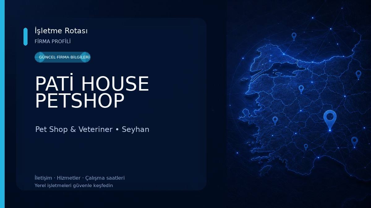 PATİ HOUSE PETSHOP Pet Shop & Veteriner