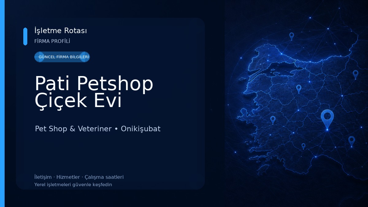 Pati Petshop Çiçek Evi Pet Shop & Veteriner