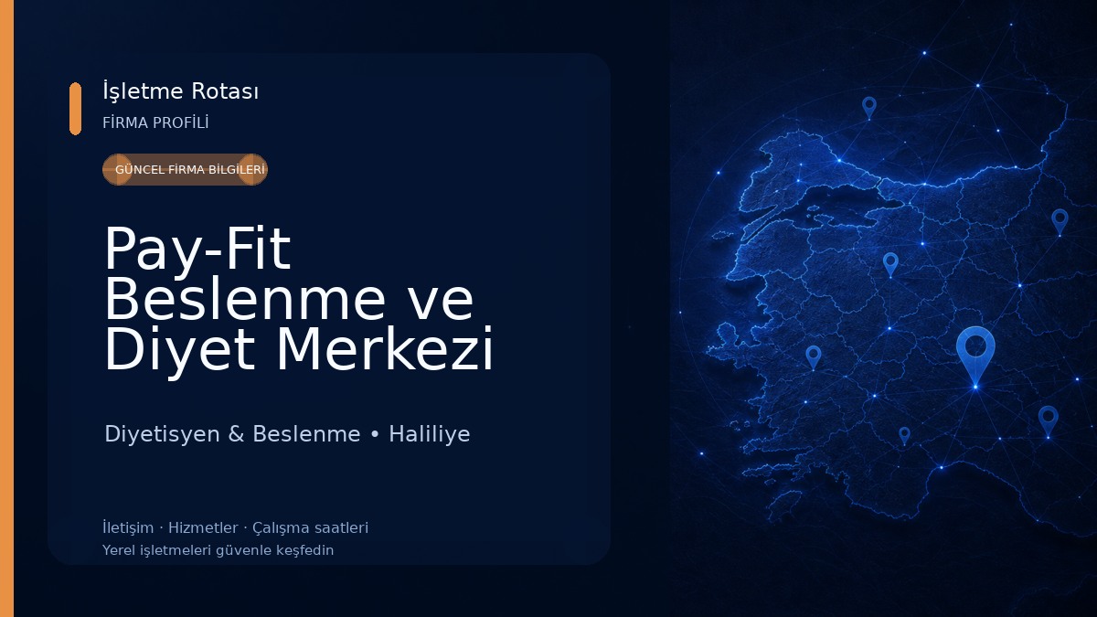 Pay-Fit Beslenme ve Diyet Merkezi 