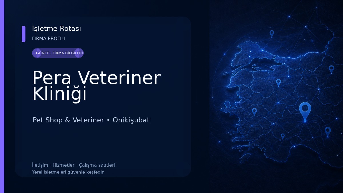 Pera Veteriner Kliniği Pet Shop & Veteriner