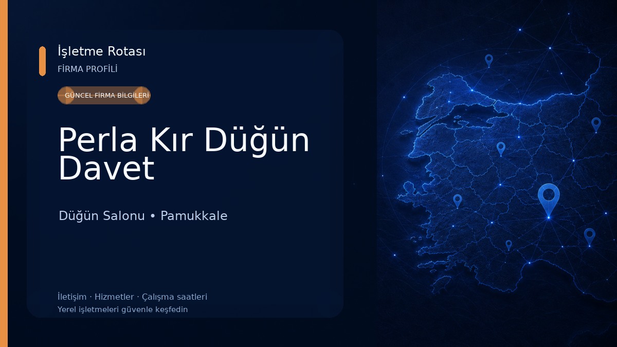 Perla Kır Düğün Davet Düğün Salonu