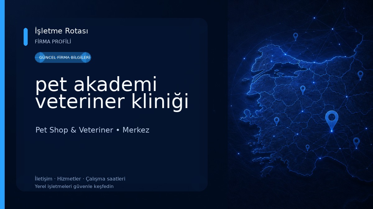 pet akademi veteriner kliniği 
