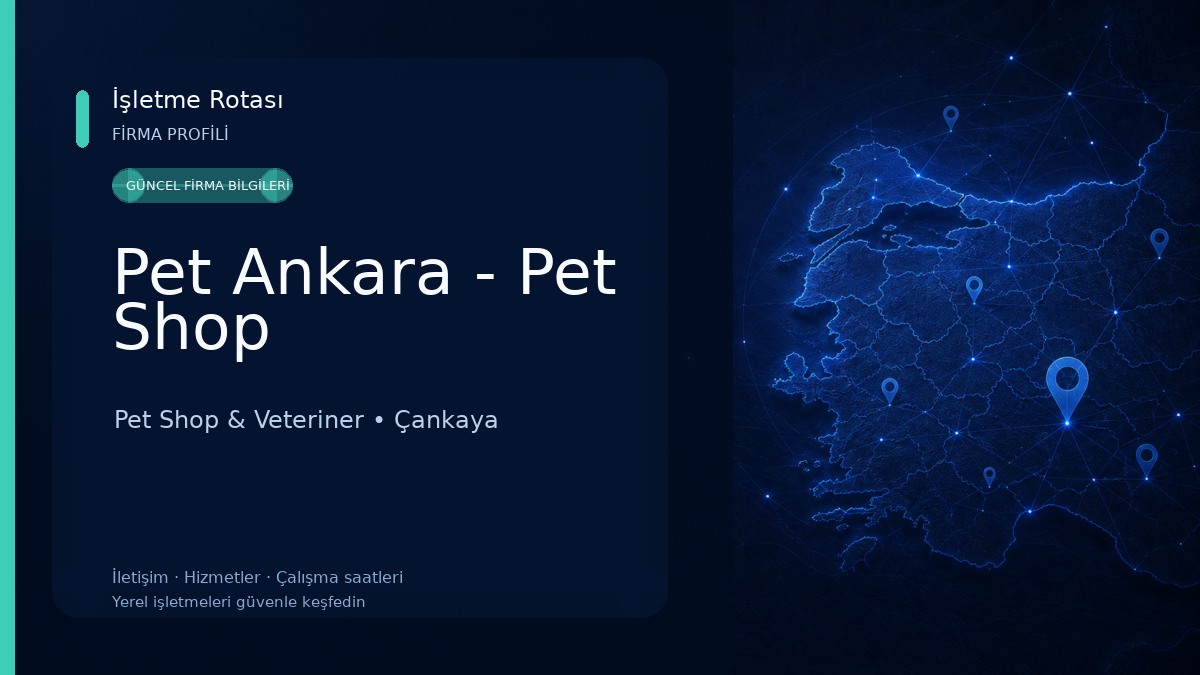 Pet Ankara - Pet Shop Pet Shop & Veteriner