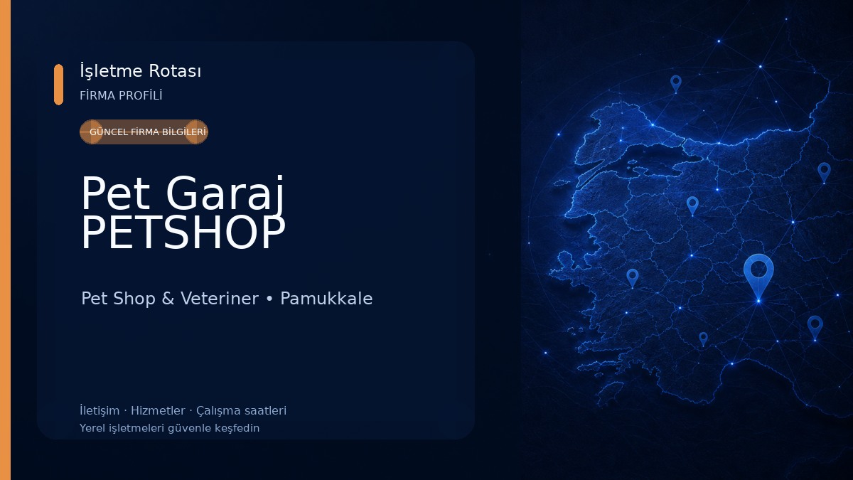 Pet Garaj PETSHOP Pet Shop & Veteriner