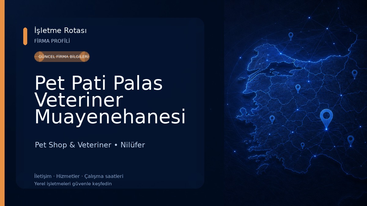 Pet Pati Palas Veteriner Muayenehanesi Pet Shop & Veteriner