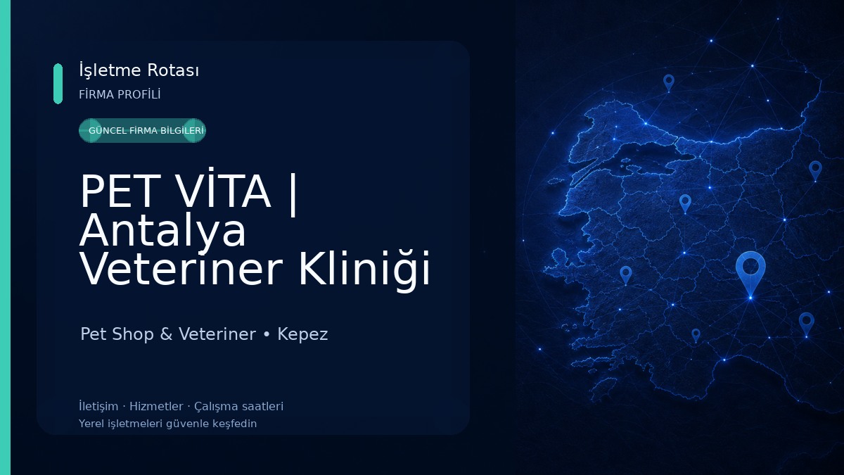 PET VİTA | Antalya Veteriner Kliniği