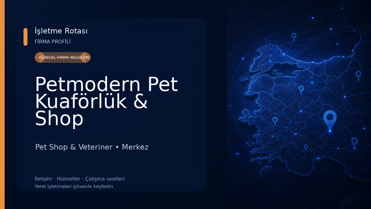 Petmodern Pet Kuaförlük & Shop