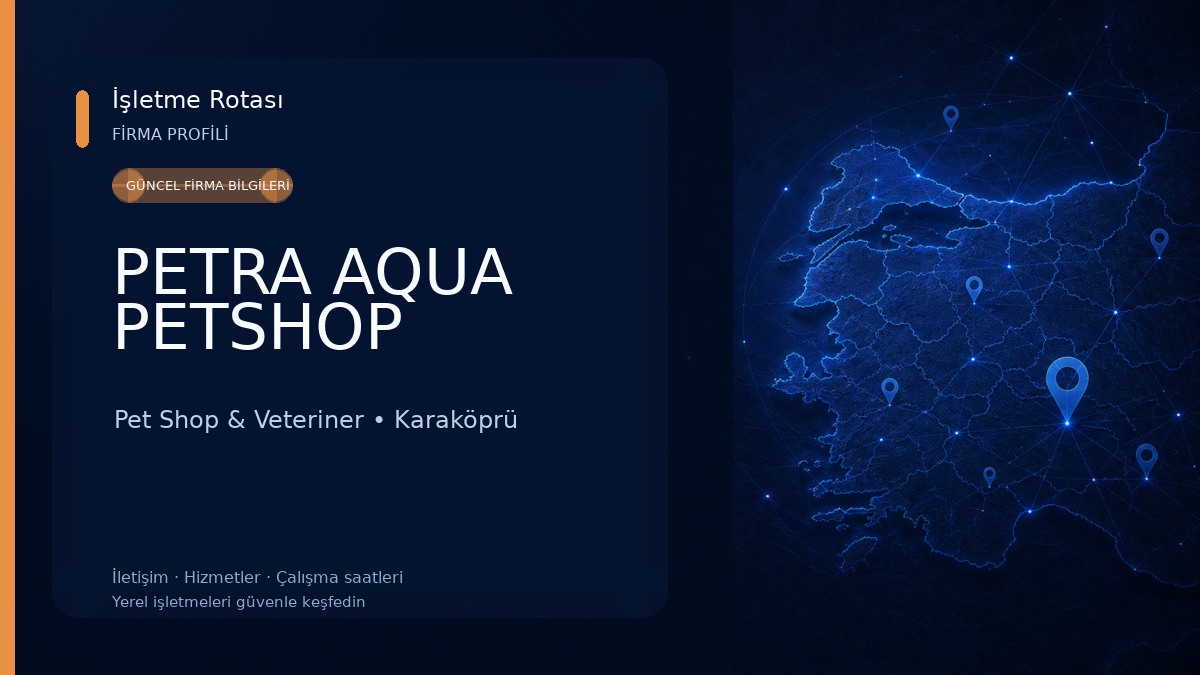 PETRA AQUA PETSHOP Pet Shop & Veteriner