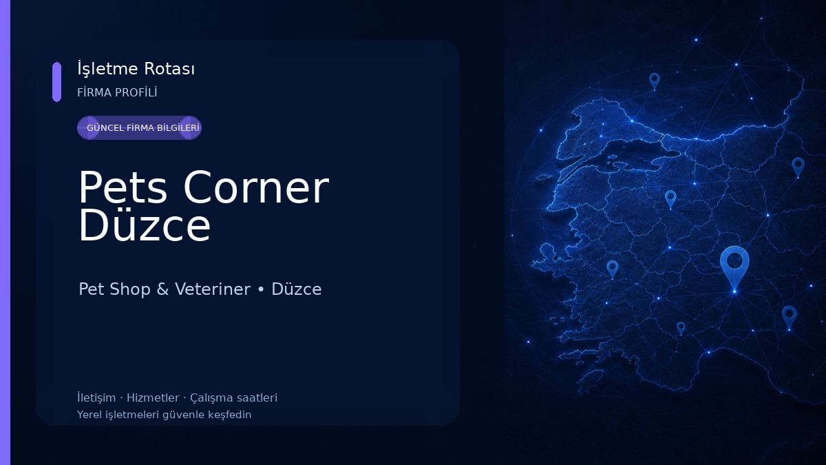 Pets Corner Düzce Pet Shop & Veteriner