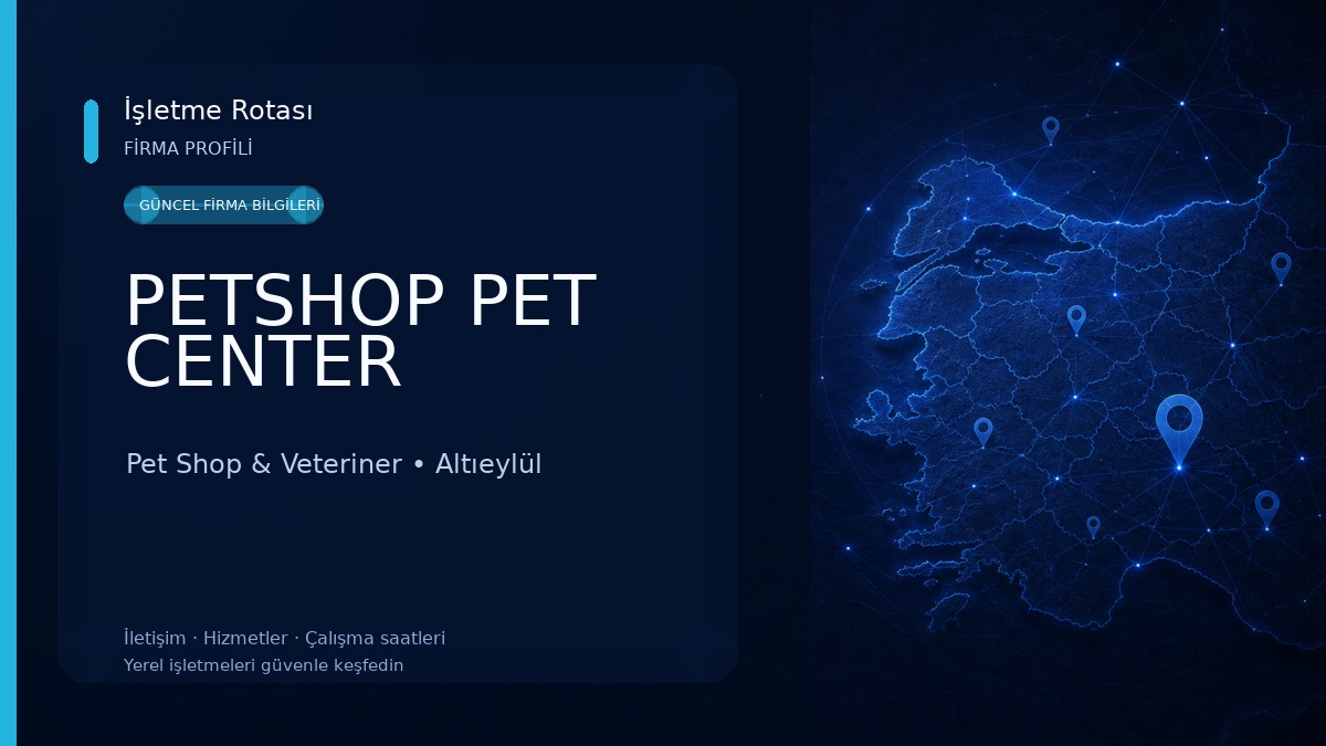 PETSHOP PET CENTER Pet Shop & Veteriner