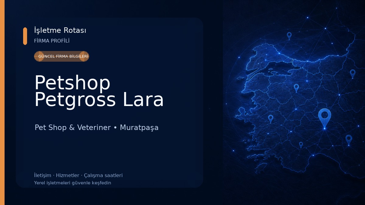 Petshop Petgross Lara Pet Shop & Veteriner