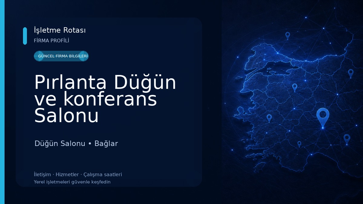 Pırlanta Düğün ve konferans Salonu Düğün Salonu