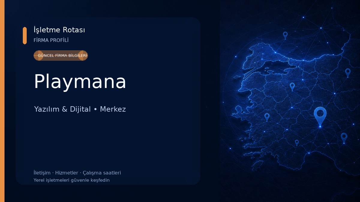 Playmana Yazılım & Dijital