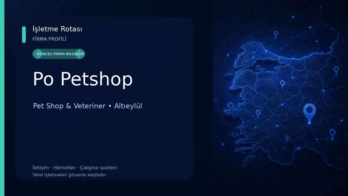 Po Petshop Pet Shop & Veteriner