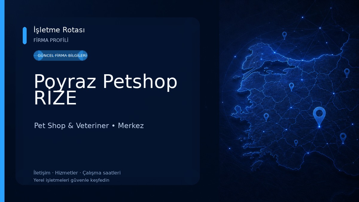 Poyraz Petshop RİZE