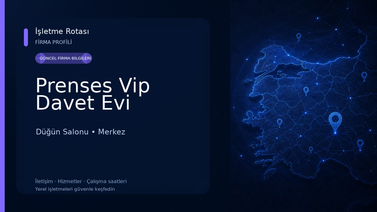 Prenses Vip Davet Evi 