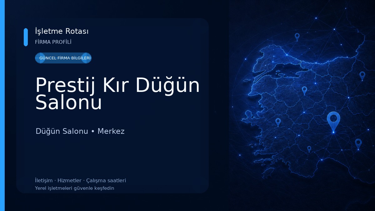 Prestij Kır Düğün Salonu