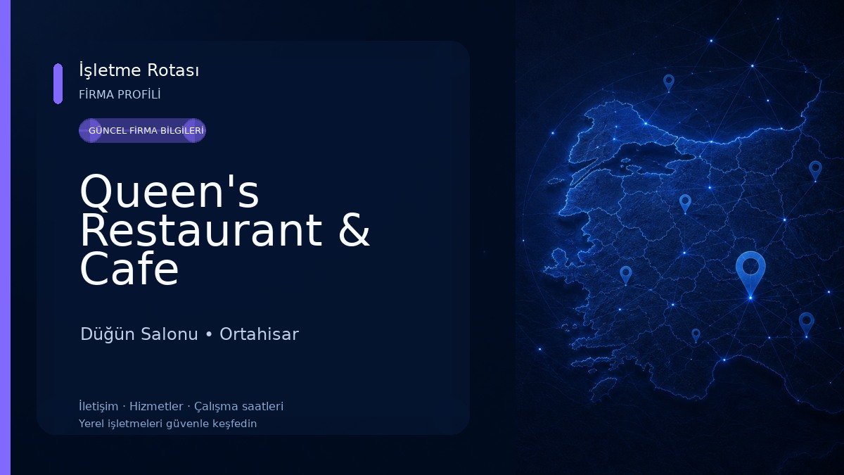 Queen's Restaurant & Cafe Düğün Salonu