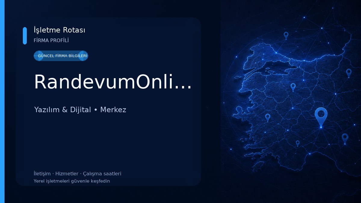 RandevumOnline Yazılım & Dijital