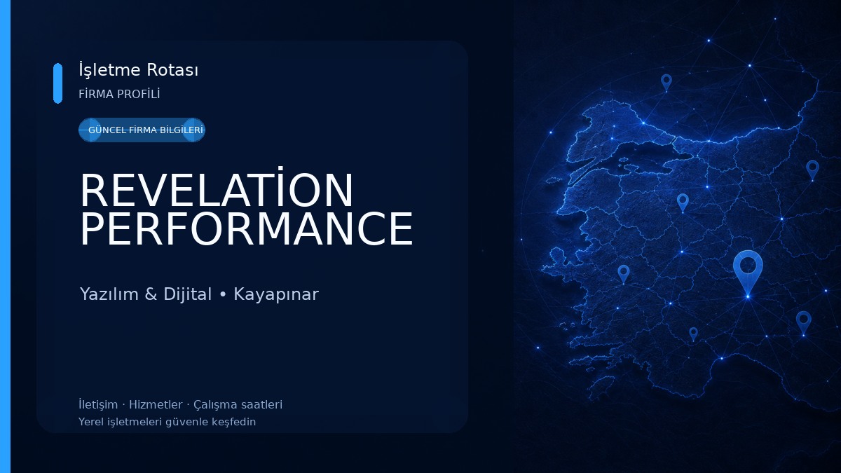 REVELATİON PERFORMANCE