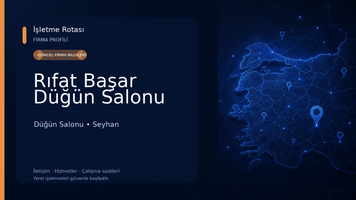 Rıfat Başar Düğün Salonu Düğün Salonu
