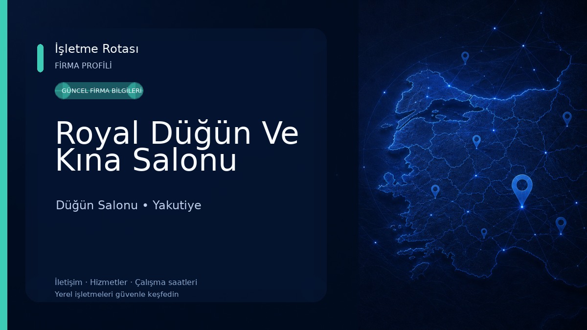 Royal Düğün Ve Kına Salonu 
