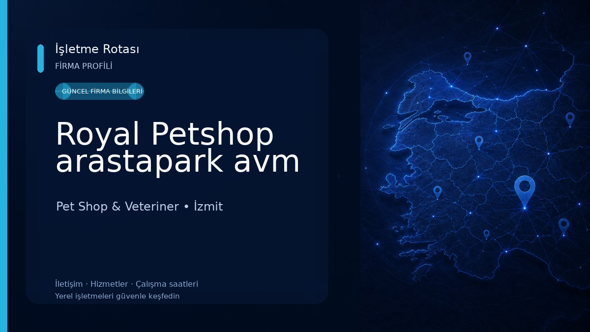 Royal Petshop arastapark avm Pet Shop & Veteriner