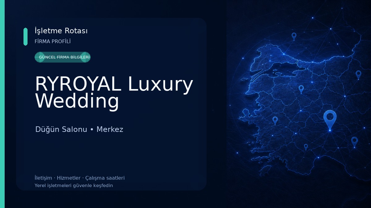 RYROYAL Luxury Wedding 