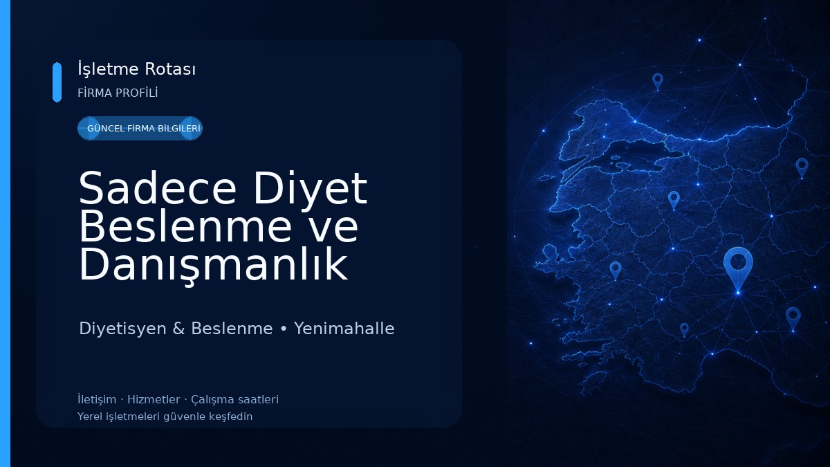 Sadece Diyet Beslenme ve Danışmanlık Merkezi / Diyetisyen Sinem Satıcı Diyetisyen & Beslenme