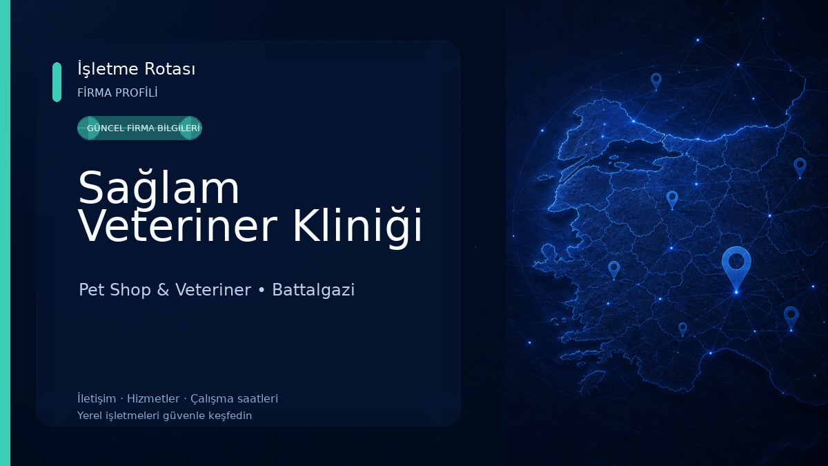 Sağlam Veteriner Kliniği Pet Shop & Veteriner