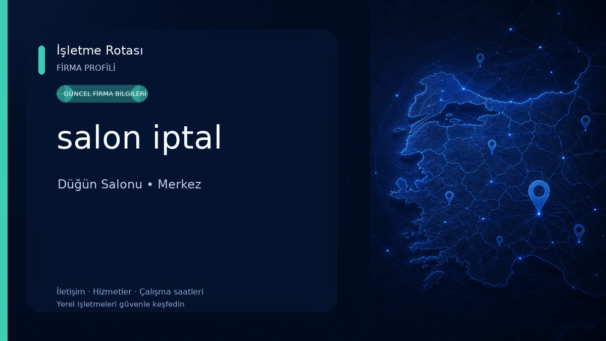 salon iptal