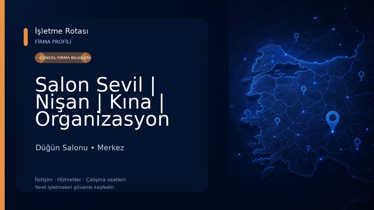 Salon Sevil | Nişan | Kına | Organizasyon Düğün Salonu