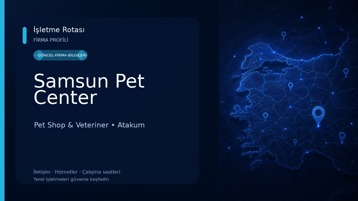 Samsun Pet Center Pet Shop & Veteriner