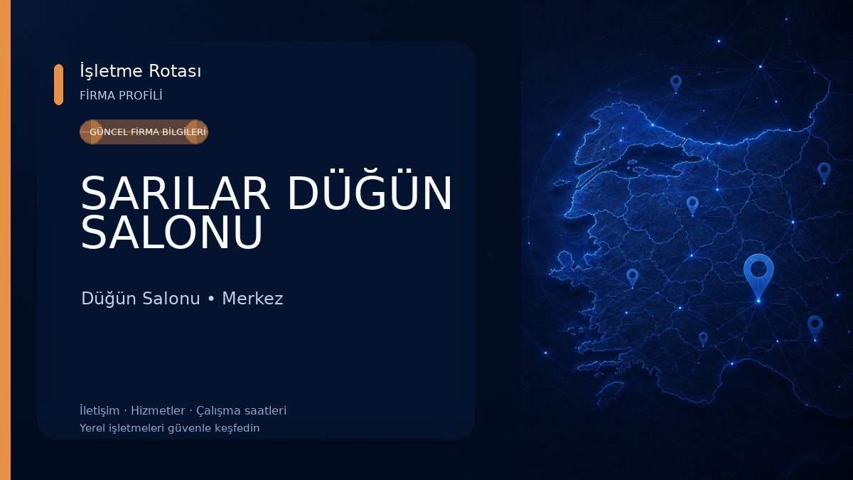 SARILAR DÜĞÜN SALONU