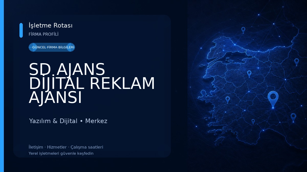 SD AJANS DİJİTAL REKLAM AJANSI Yazılım & Dijital