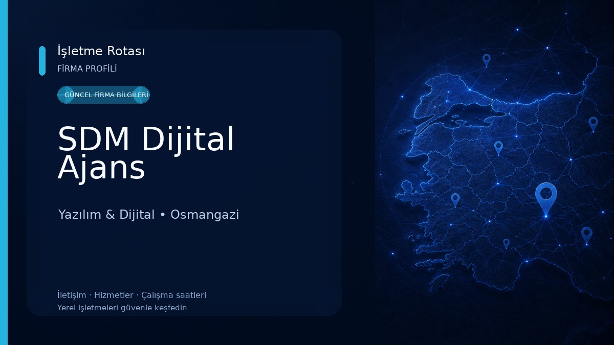 SDM Dijital Ajans Yazılım & Dijital